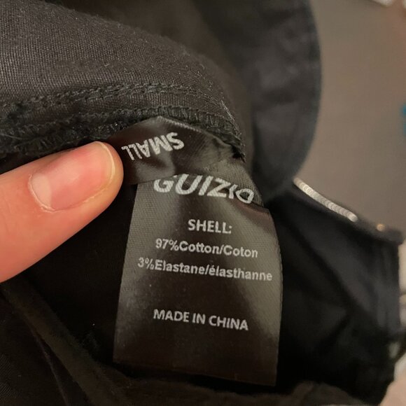 Guizio Utility Cargo Pants black size S excellent condition - Picture 16 of 16